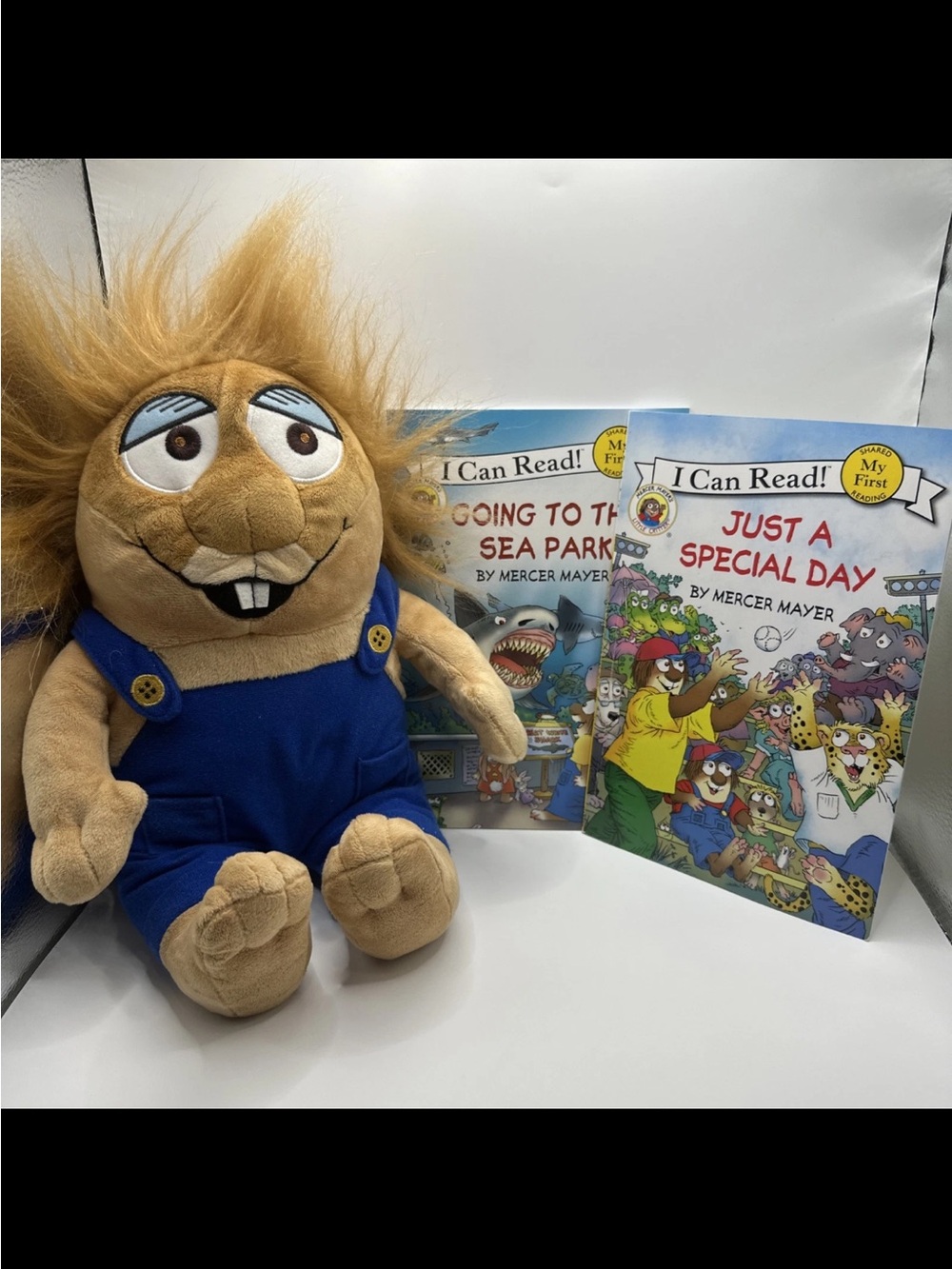 Little Critter Mercer Mayer I Can Read Shared Reading 2 Books & Plush Toy